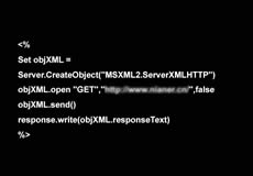 MSXML2.ServerXMLHTTP抓取网页数据